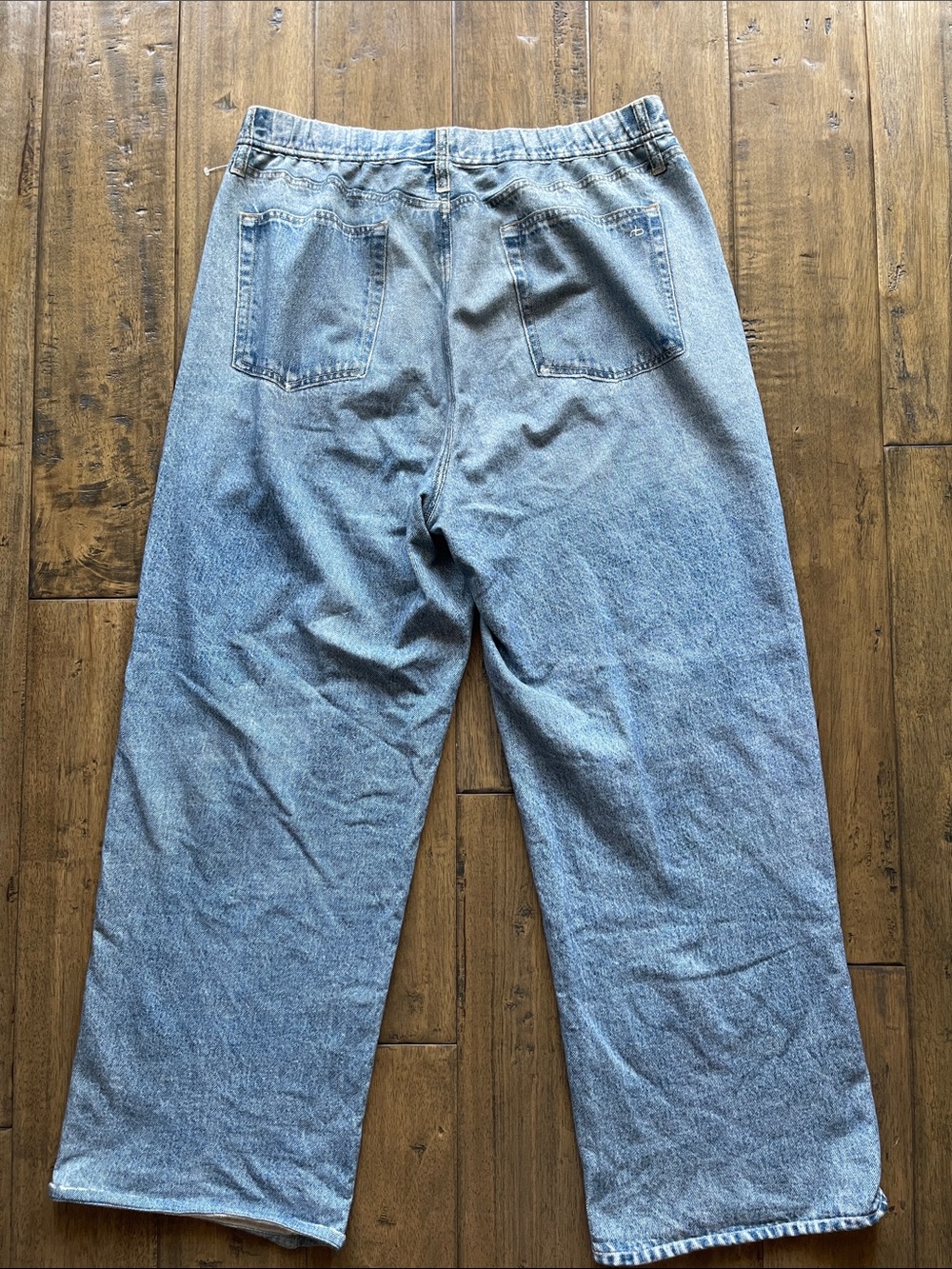 Rag & Bone Miramar Wide Leg Cotton Terry Sweatpant Jeans - Picture 7 of 9